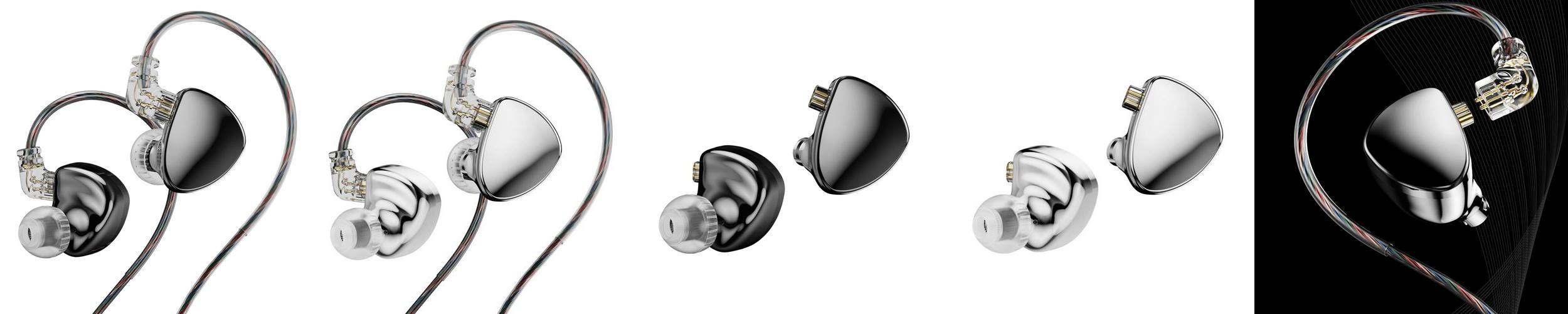 TRN MT5 HIFI 인이어 유선 이어폰 블랙 마이크 없음 TRN MT5 HIFI 인이어 유선 이어폰 블랙 마이크 없음