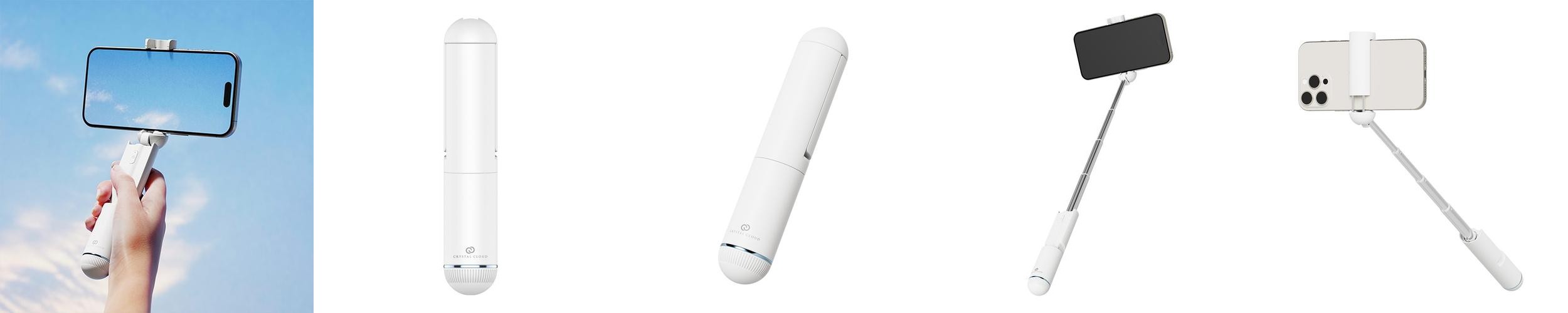 크리스탈클라우드 초미니 무선 블루투스 셀카봉 CC-501