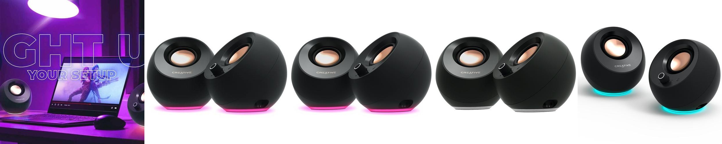 [특가] 크리에이티브 PEBBLE PRO BLACK 스피커