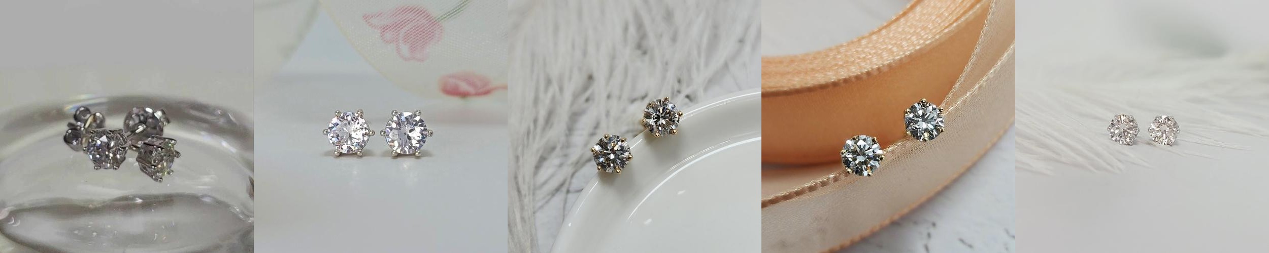 랩그로운 다이아몬드 6발세팅 3부5부 다이아귀걸이 랩그로운 다이아몬드 6발세팅 3부5부 다이아귀걸이