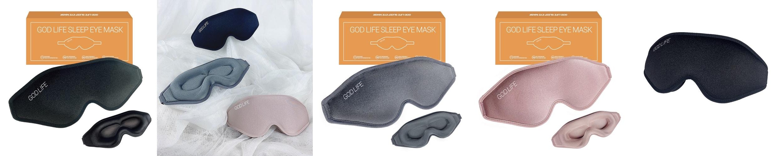 갓라이프 차광안대 암막 수면 눈가리개 메모리폼 수면안대 갓라이프 차광안대 암막 수면 눈가리개 메모리폼 수면안대