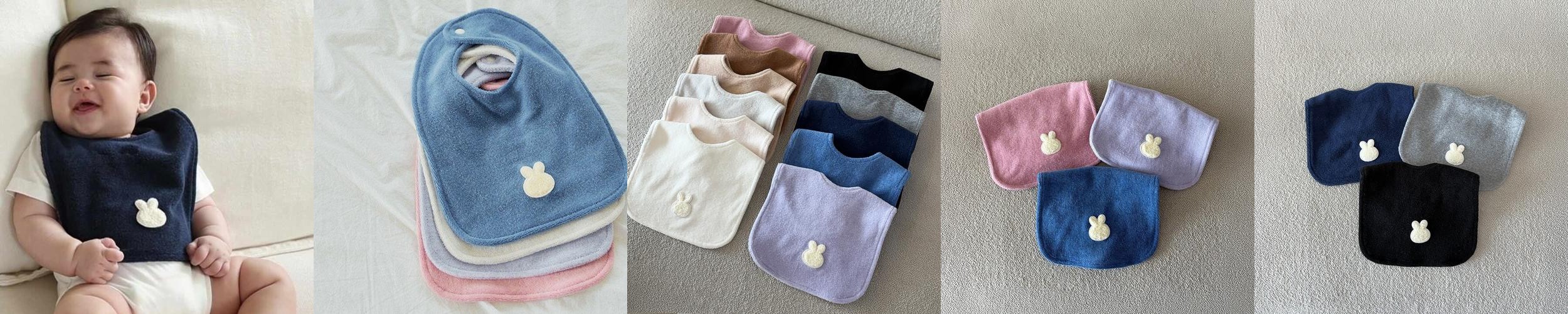 테리빕 아기 턱받이 타올 순면 스카프빕 테리빕 아기 턱받이 타올 순면 스카프빕