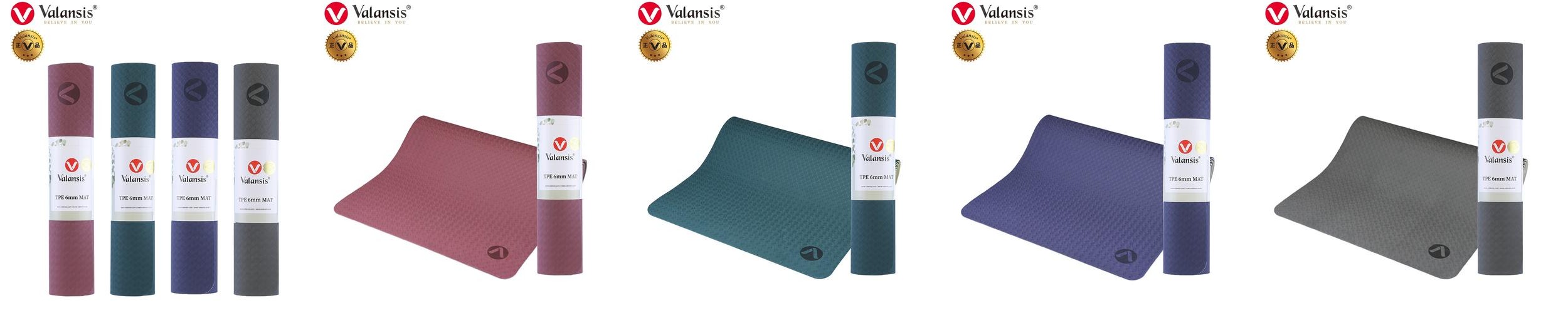 밸런시스 TPE 6mm 매트 인디고블루