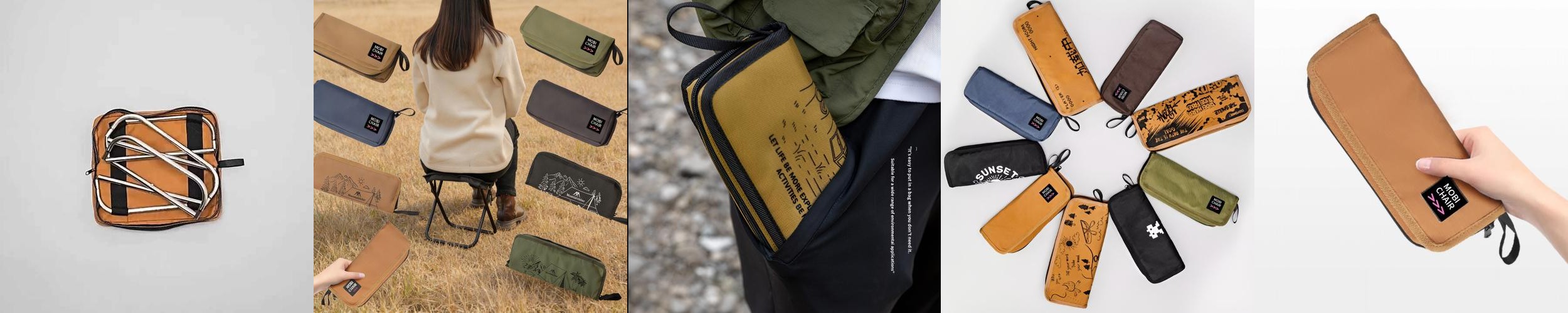 모비체어 휴대용 의자 엉덩이 편한 미니 경량캠핑의자