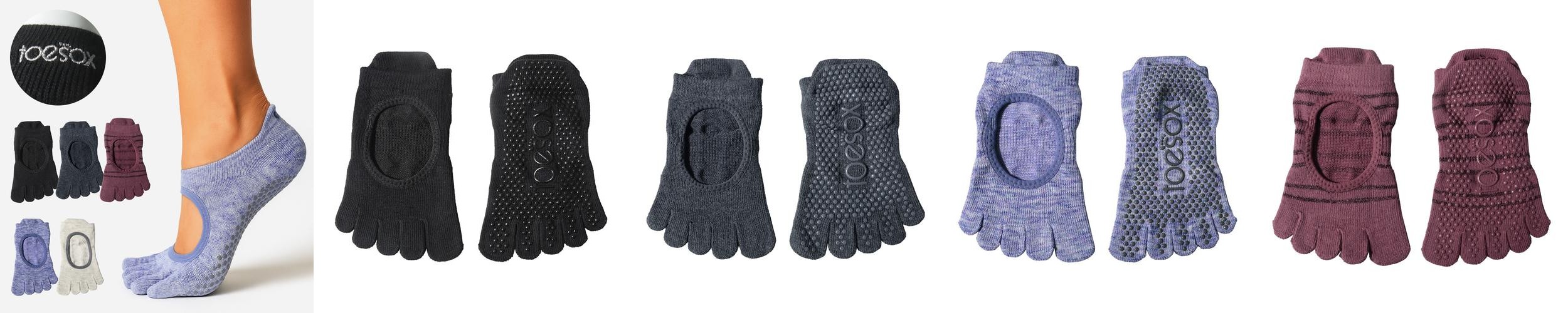 토삭스 풀 토 필라테스 논슬립 양말 ToeSox 토삭스 풀 토 필라테스 논슬립 양말 ToeSox