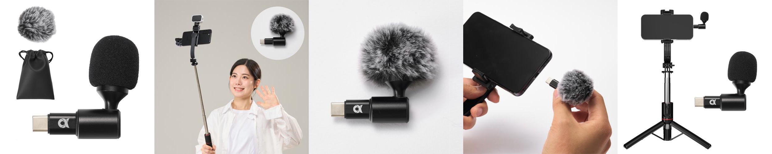 알파믹 C타입 콘덴서 마이크 ASMR 먹방 유튜브 지향성 핸드폰 녹음 MIC 알파믹 C타입 콘덴서 마이크 ASMR 먹방 유튜브 지향성 핸드폰 녹음 MIC