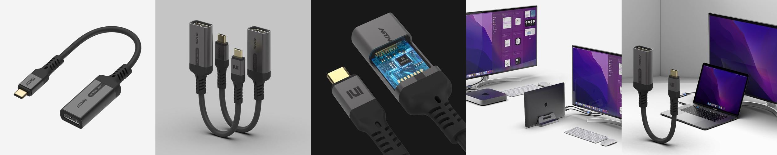 USB C타입 to HDMI HDR 어댑터 케이블 USB C타입 to HDMI HDR 어댑터 케이블