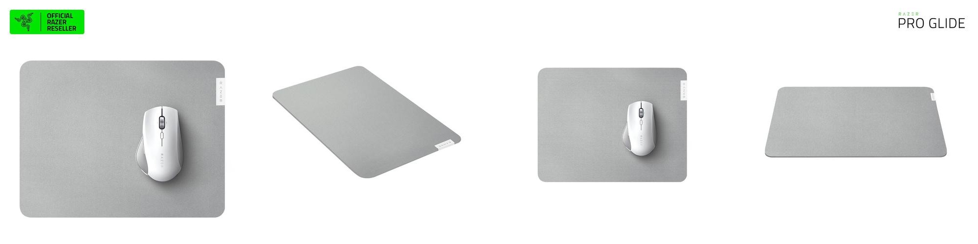 레이저코리아 Razer Pro Glide 마우스패드 그레이, M 레이저코리아 Razer Pro Glide 마우스패드 그레이, M