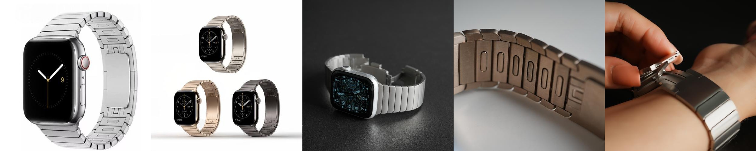 JECO 애플워치 스트랩 링크브레이슬릿 메탈 케이스 밴드 10 11 46 실버 JECO 애플워치 스트랩 링크브레이슬릿 메탈 케이스 밴드 10 11 46 실버