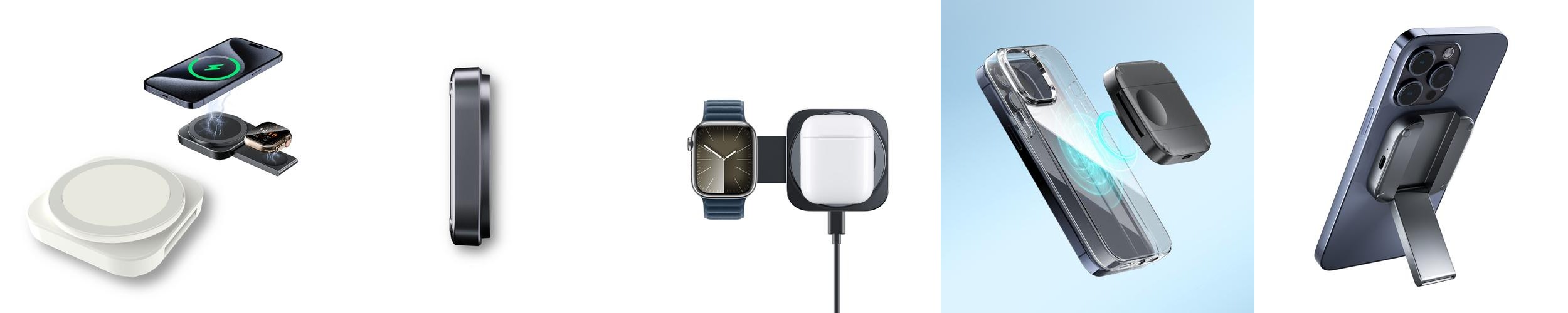 플립앤폴드 무선충전기 맥세이프 애플워치 갤럭시워치 아이폰 2in1 플립앤폴드 무선충전기 맥세이프 애플워치 갤럭시워치 아이폰 2in1
