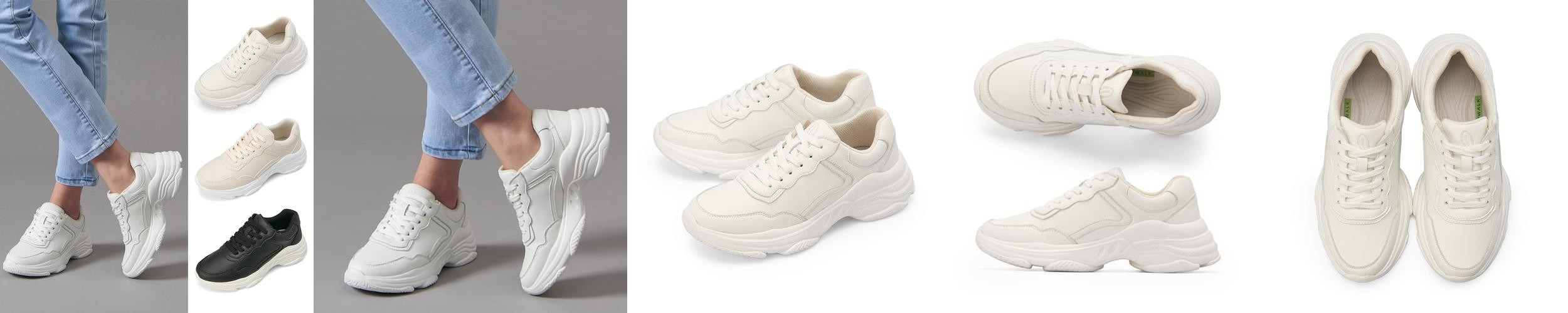 데이워크 발편한 아치깔창 여성 스니커즈 아미 3color (DW30007)