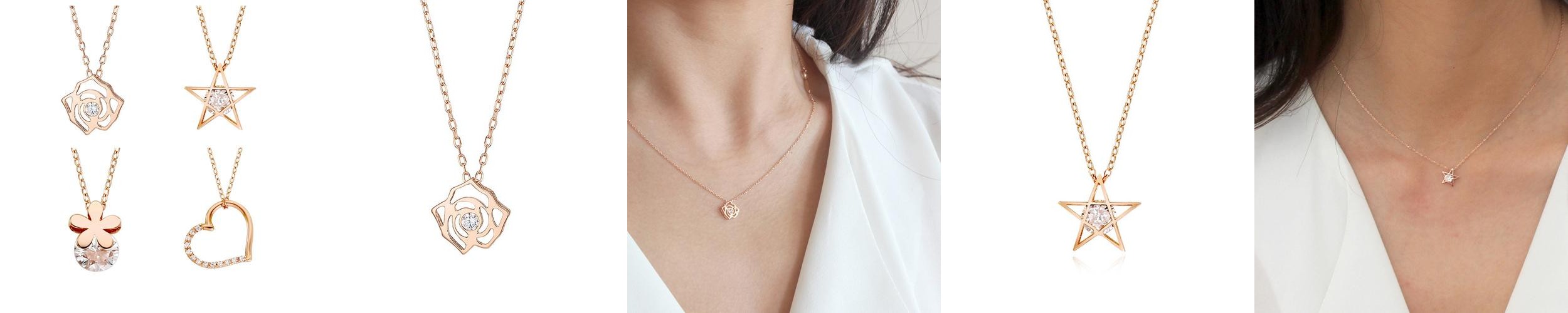 14k 목걸이 20대 여자친구생일선물 100일 기념일 루나 노블라티오